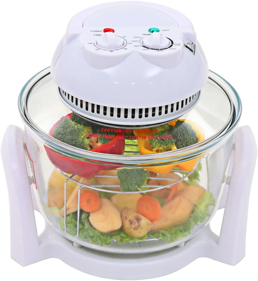 Halogen Convection Oven with Extension Ring 800 W 10 L,Ovens 4.89KG-50653 image number 6