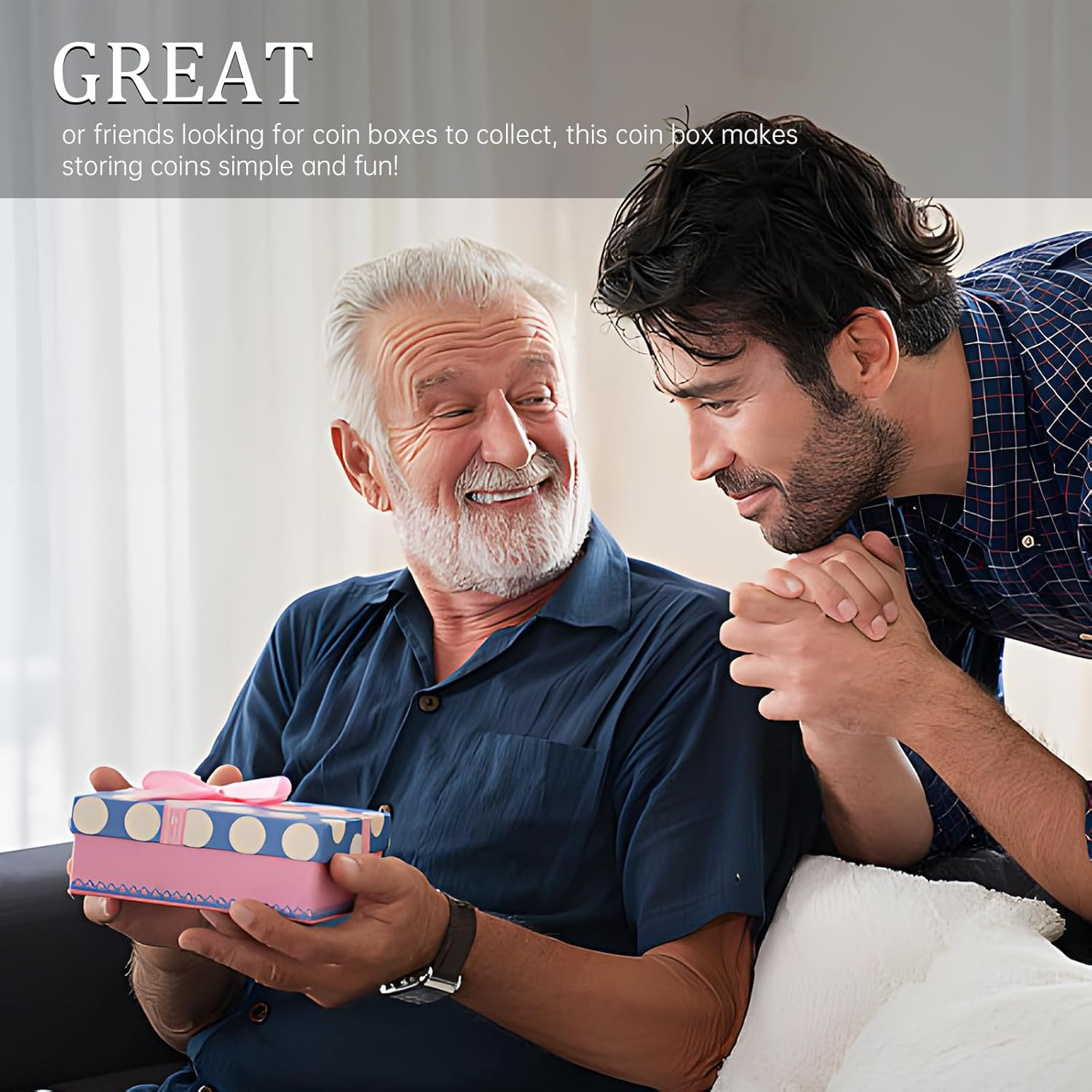 2Pcs Japanese Yen Coin Holders, Space Saving Charge Organizer and Storage with 7 Slots and Mirror, Portable Pocket Charge Organizer, 3.3&times;1.18 Inch Car Charge Holder for Women Men Collectors image number 2