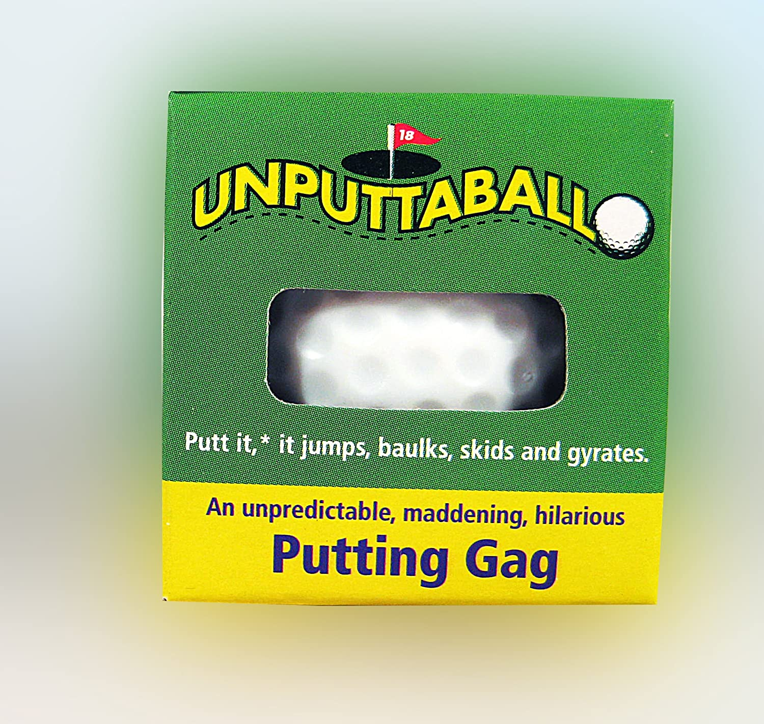 Trick Exploding & Unputtable Golf Ball 3 Pack