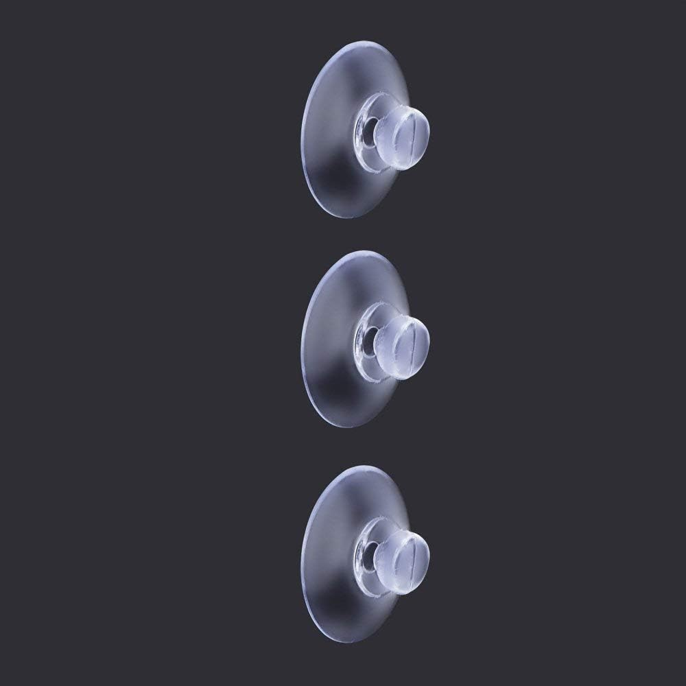 Clear Suction Cups, 50 Pieces 30 Mm Mushroom Head PVC Plastic Suction Cup/Suckers Plain without Hooks image number 1