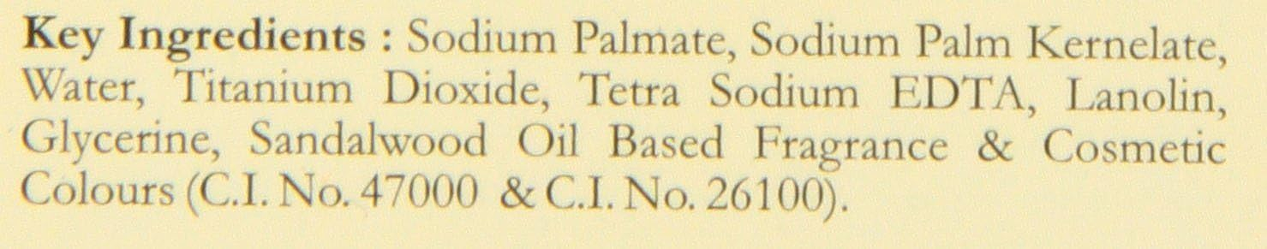 Mysore Sandal Gold Soap, 125 Grams per Unit (Pack of 10) - Grade 1 Soap - TFM 80% - Zero Dryness image number 2