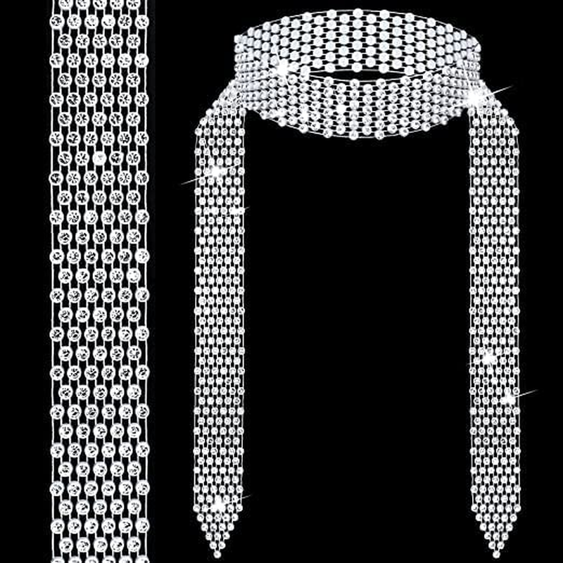 4 Pcs 1970S Disco Costume Set - Accessories, Bling Sunglasses, Long Scarf, Earrings - 70S Women'S Jewellery Sets for Party, Fancy Dress Kit, Retro Cosplay Outfits image number 1