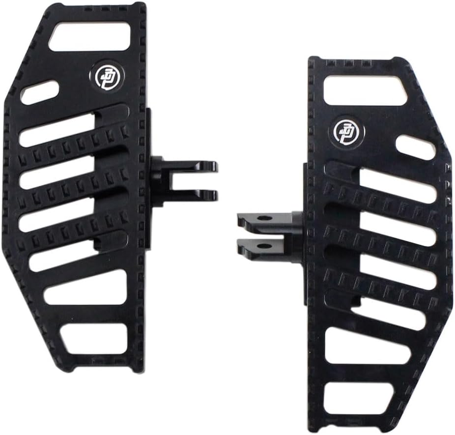 POWER JAMES Black Mini Rider'S Foot Pedal Pad Floorboard Control for Harley Davidson 2018-2025 Low Rider, Softail Standard, Street Bob, Fat Bob, Dyna, FX Softail Models (For 2018 Later) image number 1