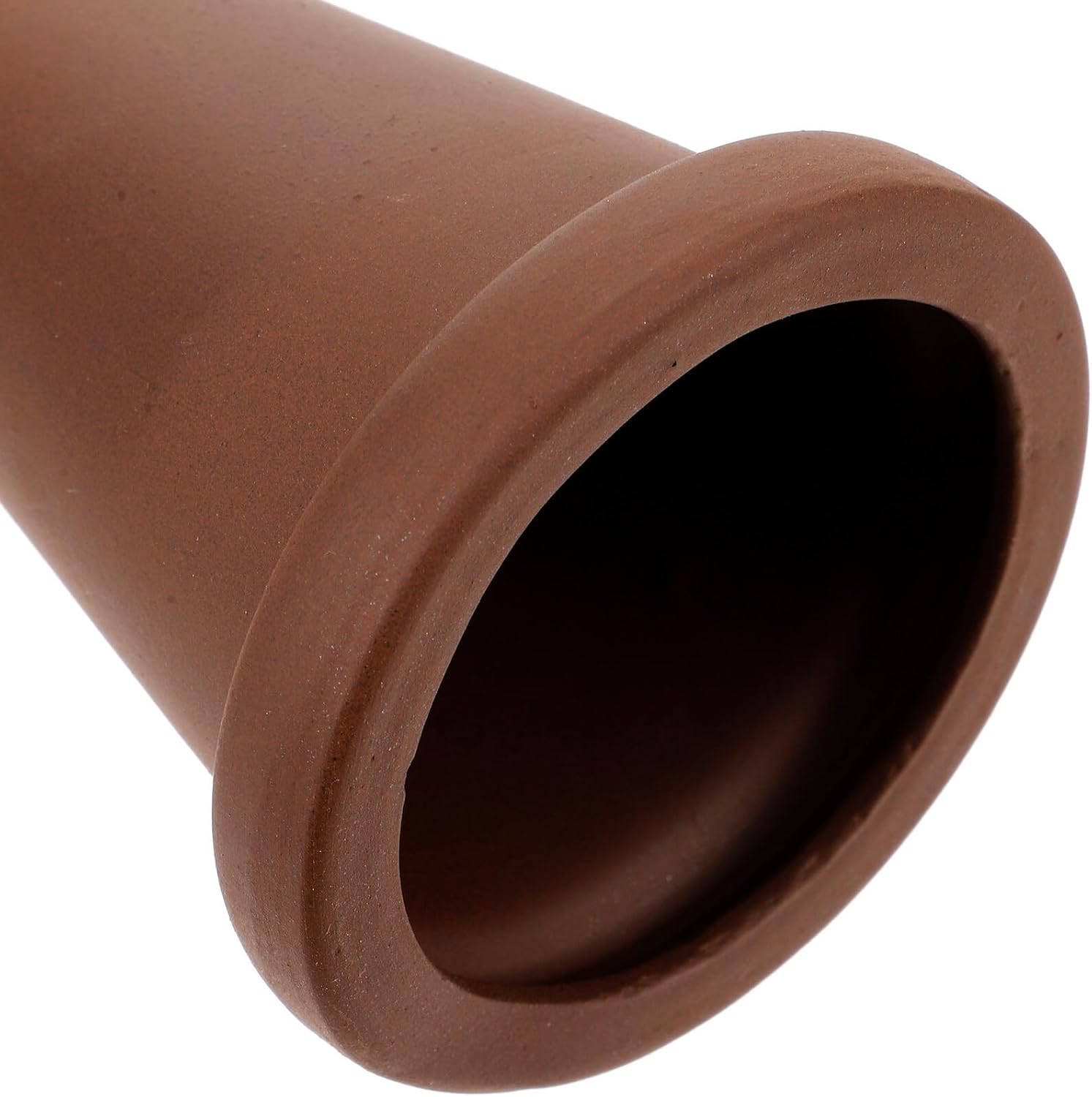 TEHAUX Purple Clay Fish Breeding Cone for Aquarium Tank Smooth Surface Spawning Cave for Ornamental Fish Hatching and Breeding Providing Shelter and Resting Spot for Aquatic Pets