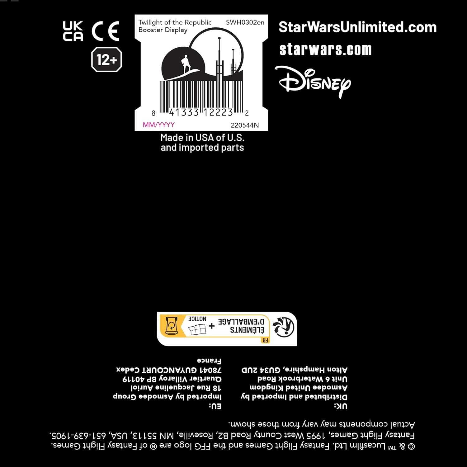 Fantasy Flight Games | Star Wars: Unlimited TCG Twilight of the Republic Booster Display (Set of 24 Booster Packs) - Trading Card Game for Kids & Adults, Ages 12+, 2+ Players, 20 Min Playtime image number 5