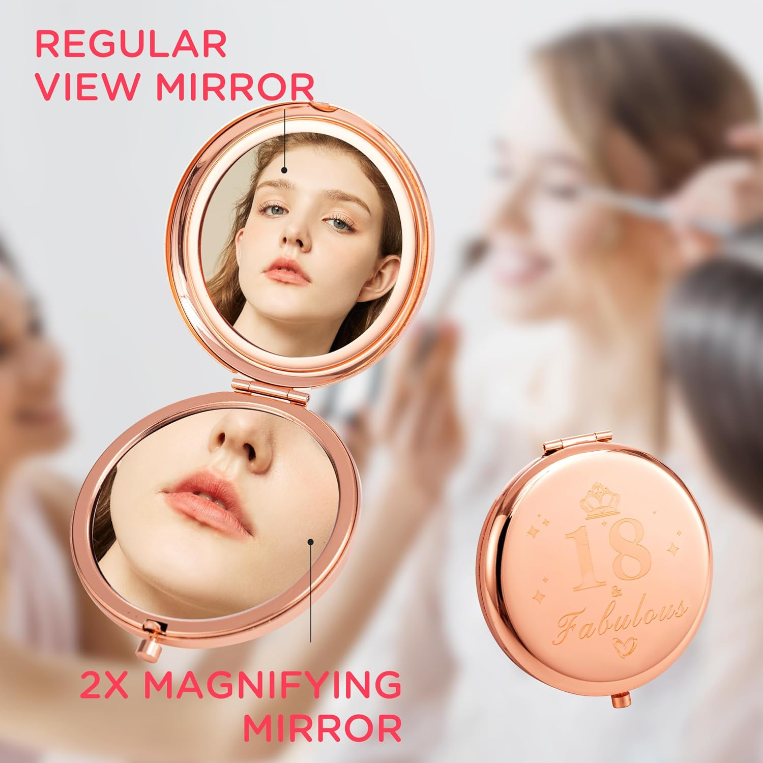 18Th Birthday Hamper Basket for Her - Turning 18 Year Old Female Birthday Gifts, Pamper Box for Ladies, Personalised Presents for Mom, Wife - 18Th Birthday Gifts image number 2