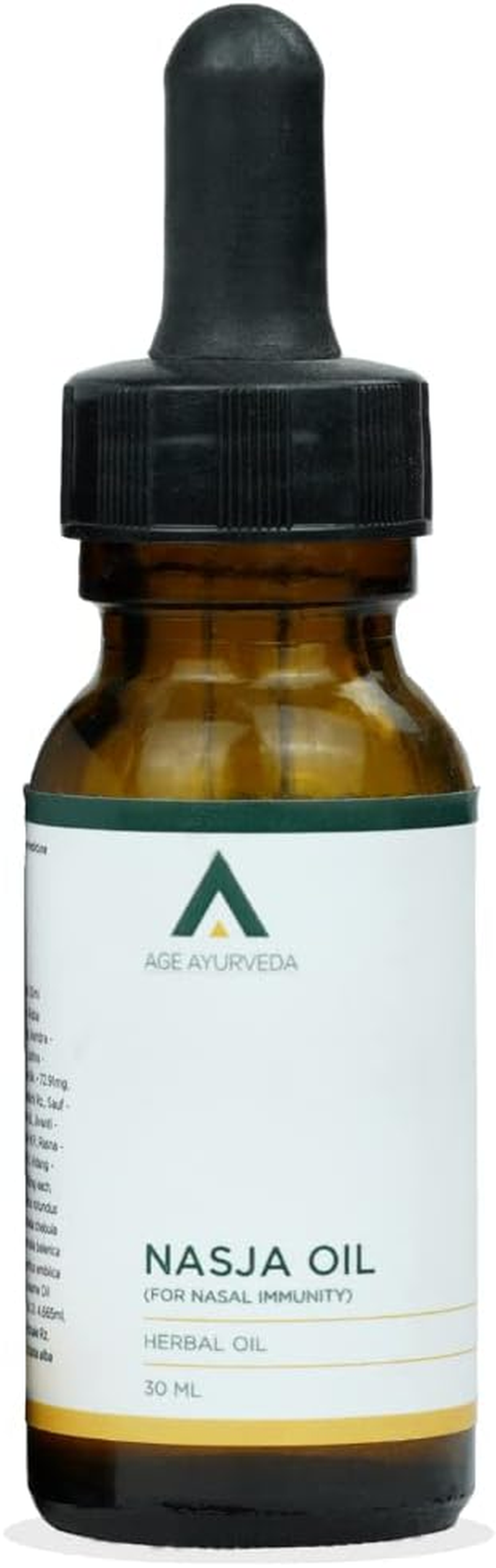 Age Ayurveda Nasja Oil 30 Ml Nasal Drop for Dry Nose Unblocked Nasal Congestion Sinusitis Allergies | Health and Nasal Immunity (Pack of 1) image number 2