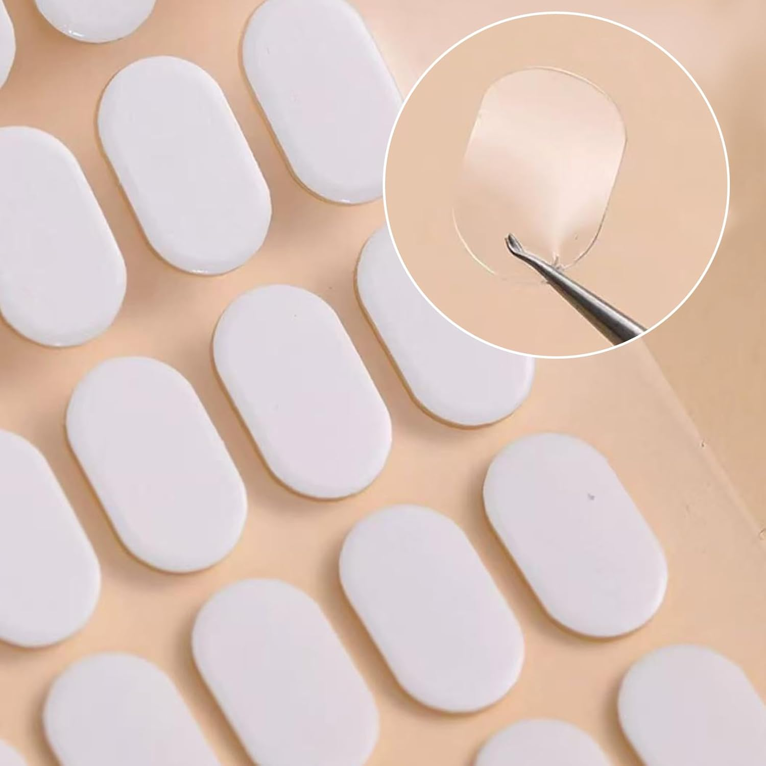 Pack of 2 Nail Stands, Acrylic Nail Practice Stand, Magnetic Nail Tips Holder, Fingernail DIY Nail Art Stand for False Nail Tip, Manicure Tool, Salon (Silver) - Golden image number 6