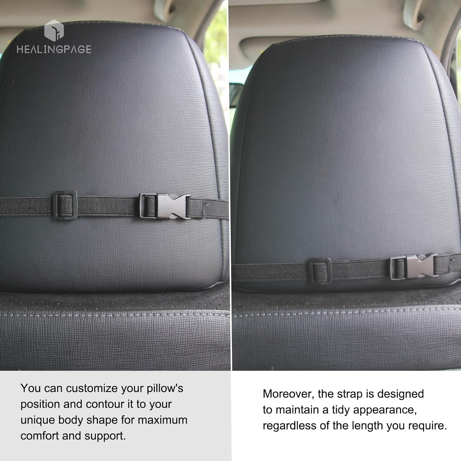 Car Seat Headrest Pillow Neck Pillow for Tesla Model Y/3 and SUV Neck Support Cushion image number 5