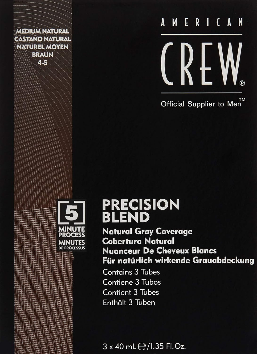 Men'S Temporary Hair Color by American Crew, Temporary Hair Dye, Natural Gray Coverage image number 5