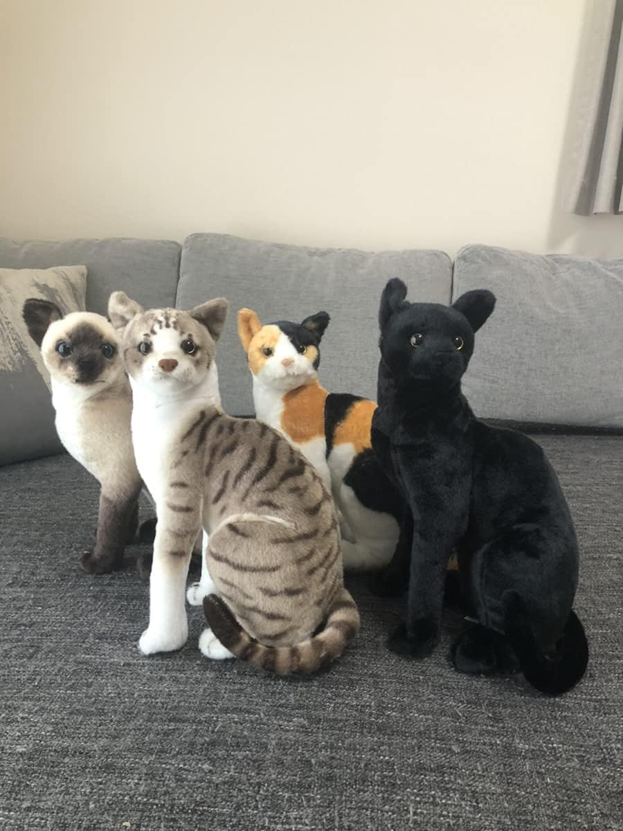 Stefan the Siamese Cat - 14 Inch Stuffed Animal Plush image number 6