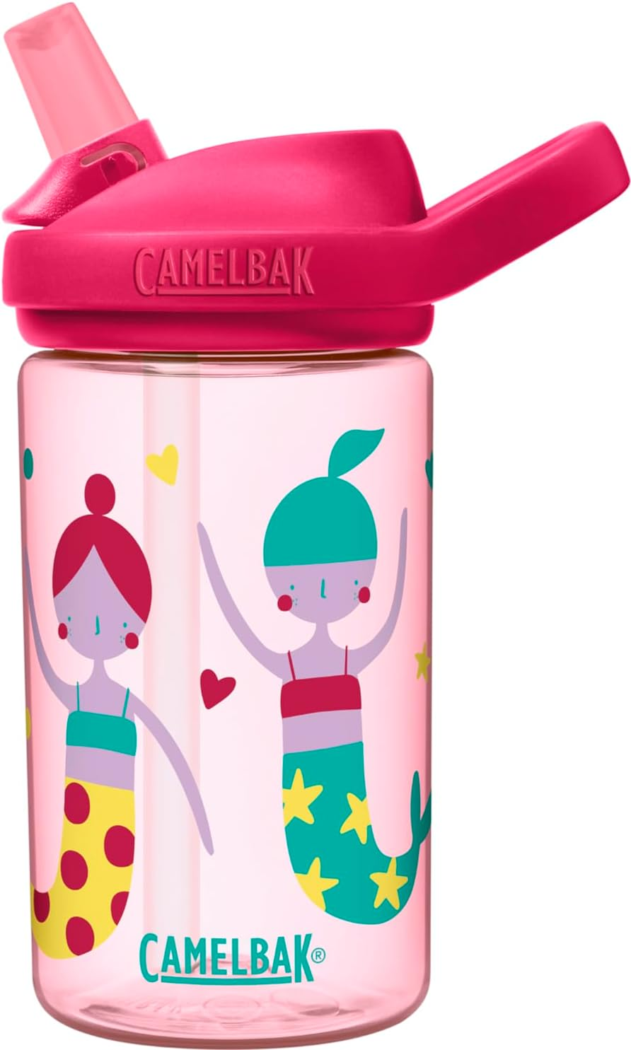 Camelbak Eddy+ Limited Edition Kid'S Water Bottle, 400 Ml Capacity, Retro Rockets image number 5