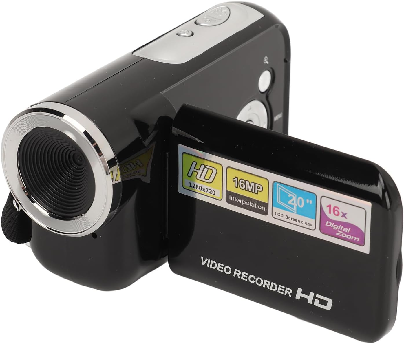 Video Camera for Kids, 1080P HD Digital Kids Camera Camcorder Video Recorder with 2.0 Screen for Boys Girls 3-10, 16X Zoom, Birthday Christmas Holiday Gifts