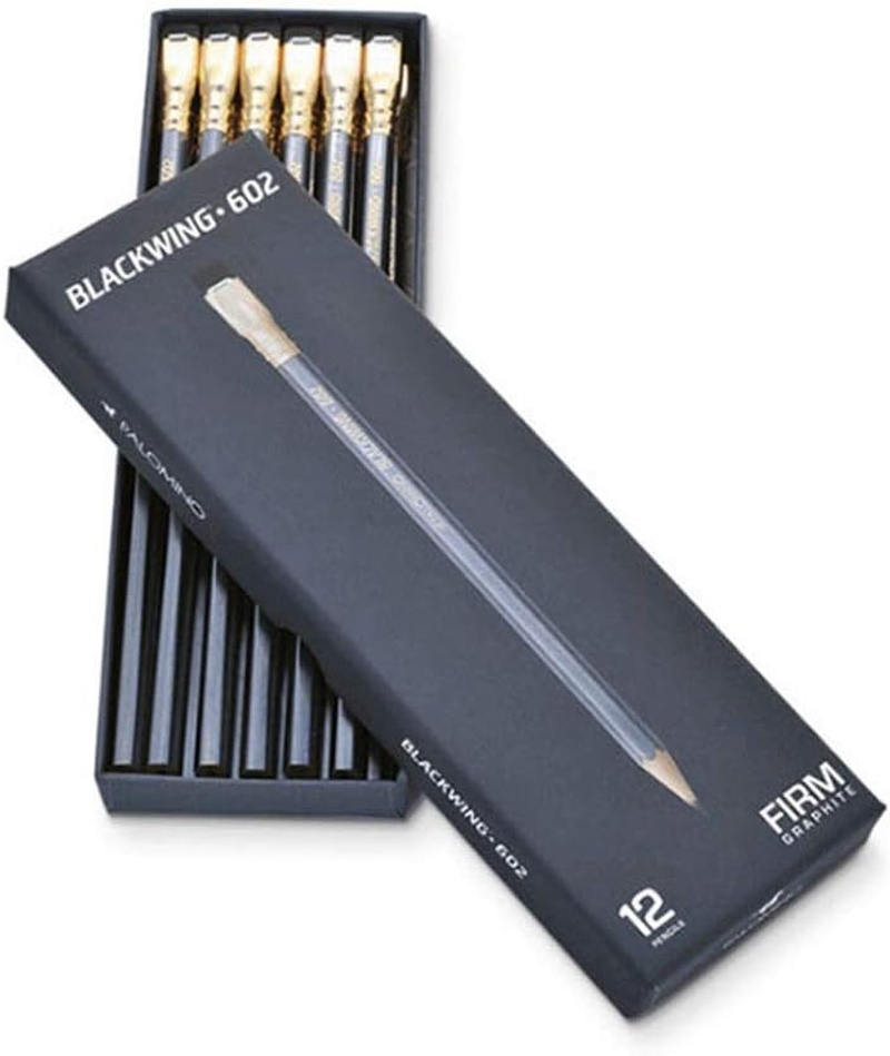 PALOMINO Blackwing 602 Original Soft Pencil, 12 Count(1 Dozen) Gray Art, Eraser, Writing Instrument image number 3