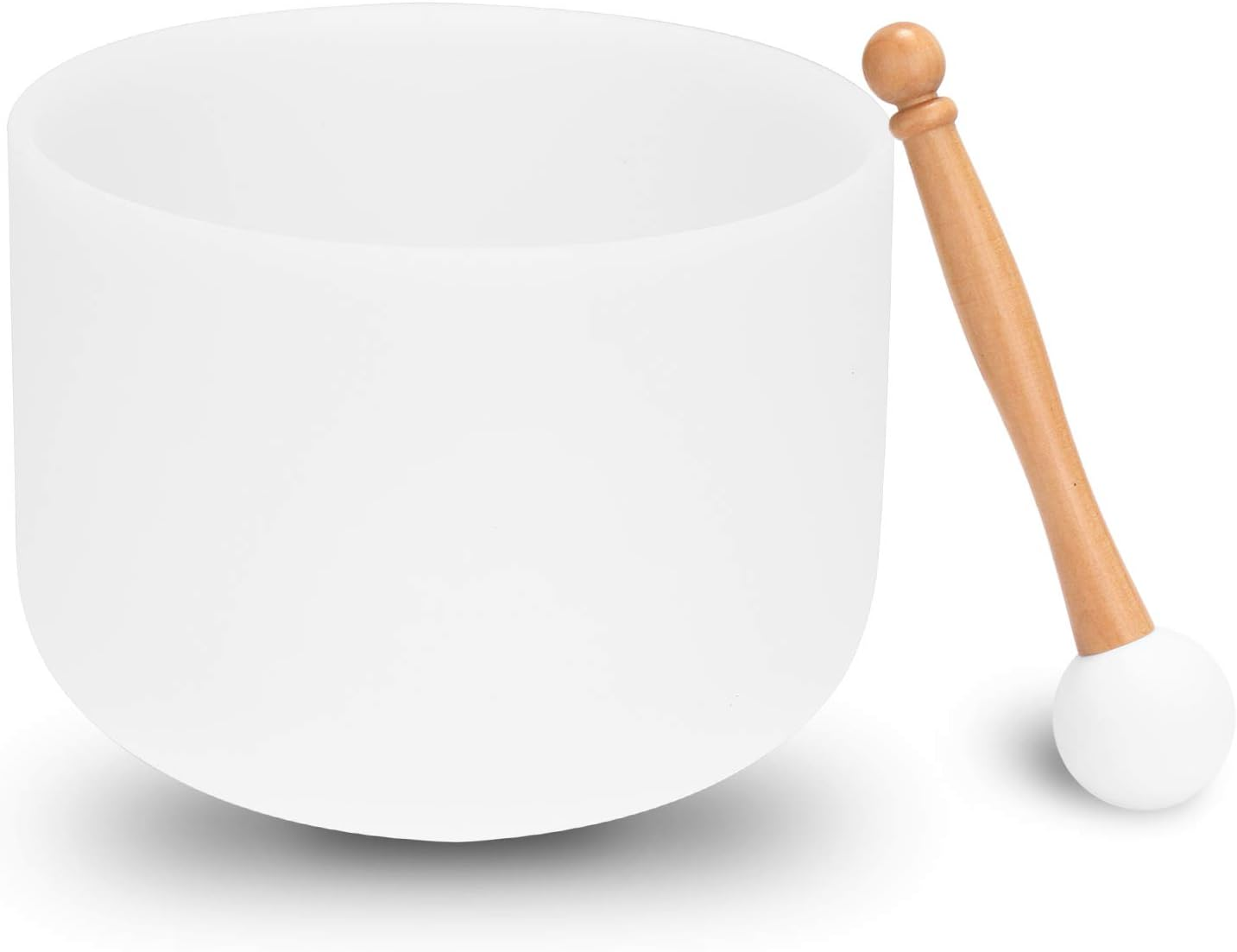 Mingzhe 440HZ Crystal Struck Bowl Ritual Music Therapy Yoga Meditation Singing Bowls Percussion Instruments image number 5