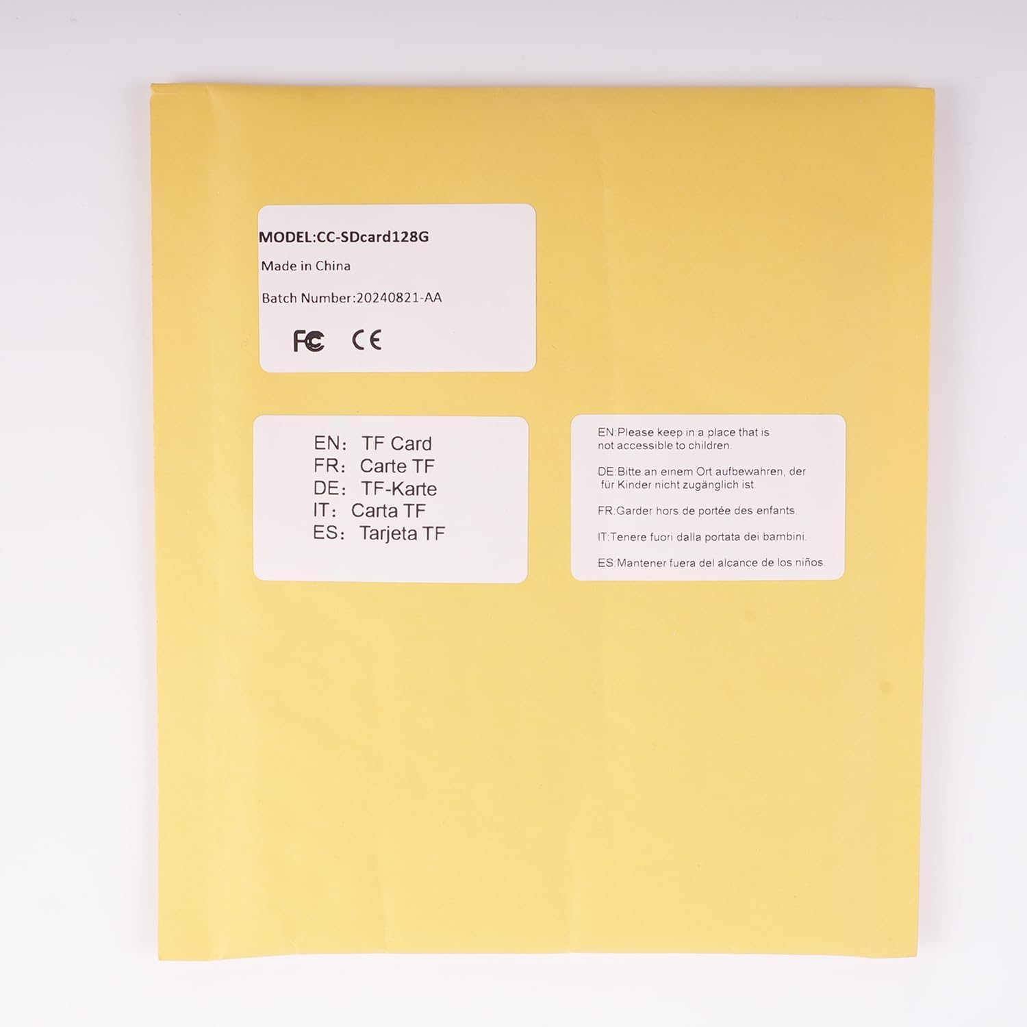 COCOCAM 128G TF Card image number 1