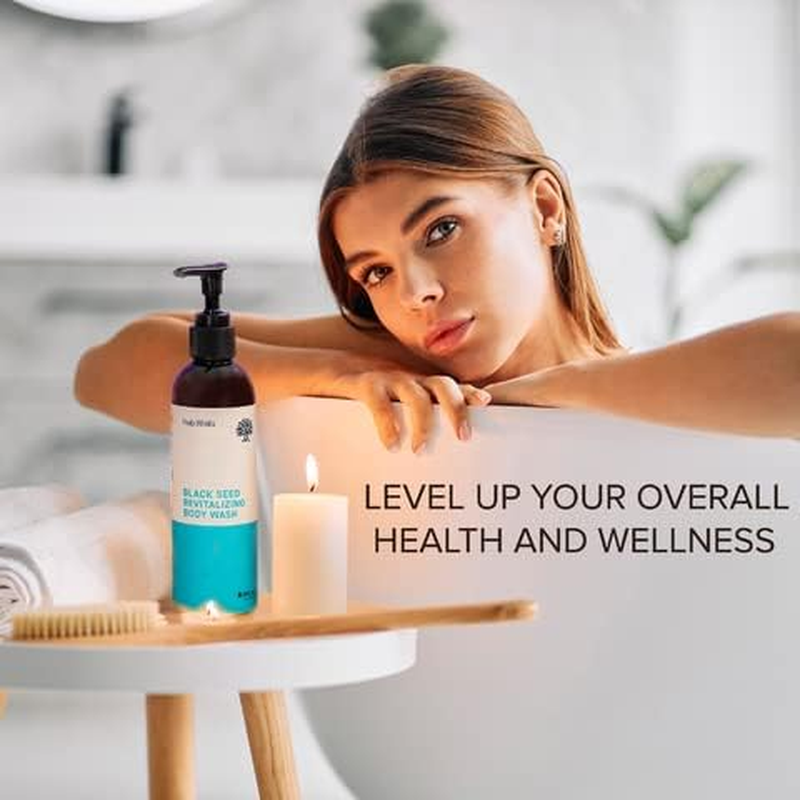 Hab Shifa Black Seed Revitalizing Body Wash 250 Ml, Clear/White image number 4