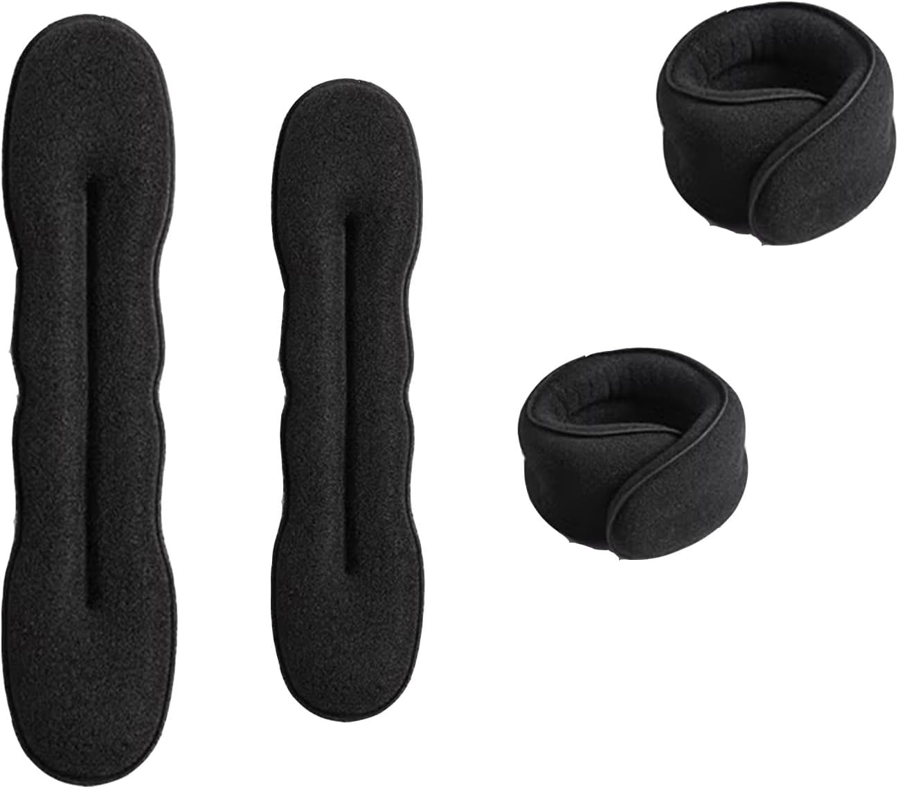 Hair Bun Maker 4Pcs - Magic Sponge Donuts for Perfect Buns | 2 Sizes (8.9In &6.88In ）Hair Updo Toolsfor Wedding/Party/Daily Use | Girls & Women Hair Accessory image number 4