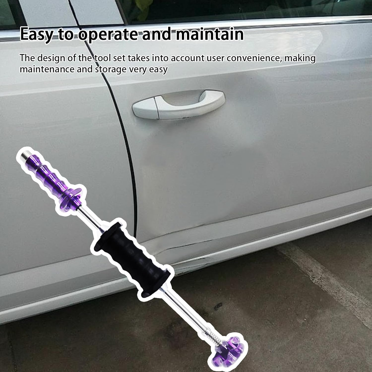 Dent Repair Tool, Car Dent Pulling Tabs, Auto Body Dent Removal Tool, Easy Dent Removal Tool, Auto Body Repair Equipment, Effective Dent Removal Tabs for Auto image number 5