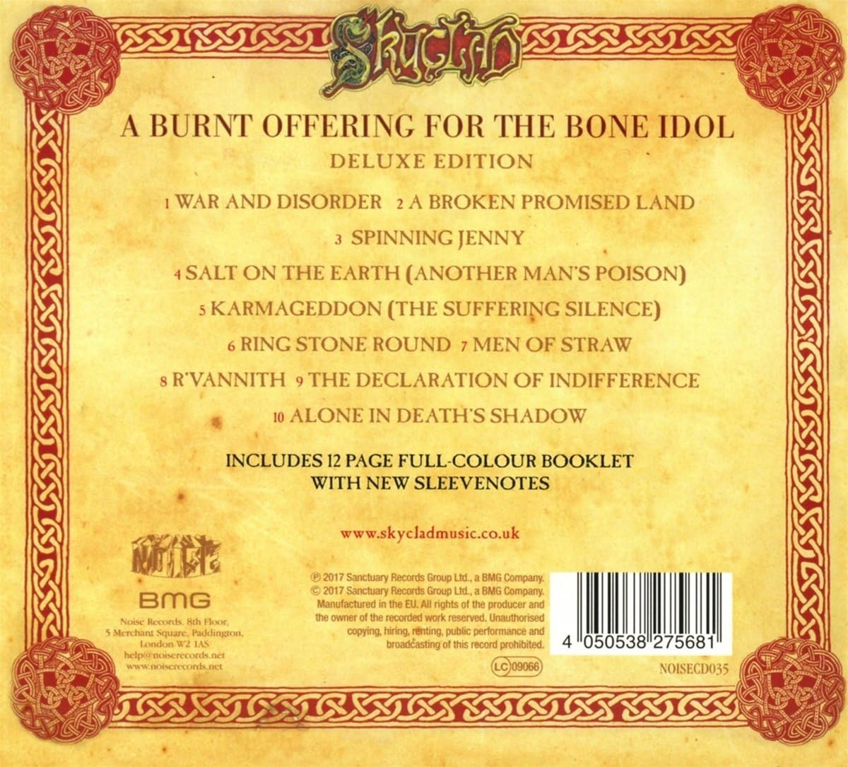 Burnt Offering for the Bone Idol