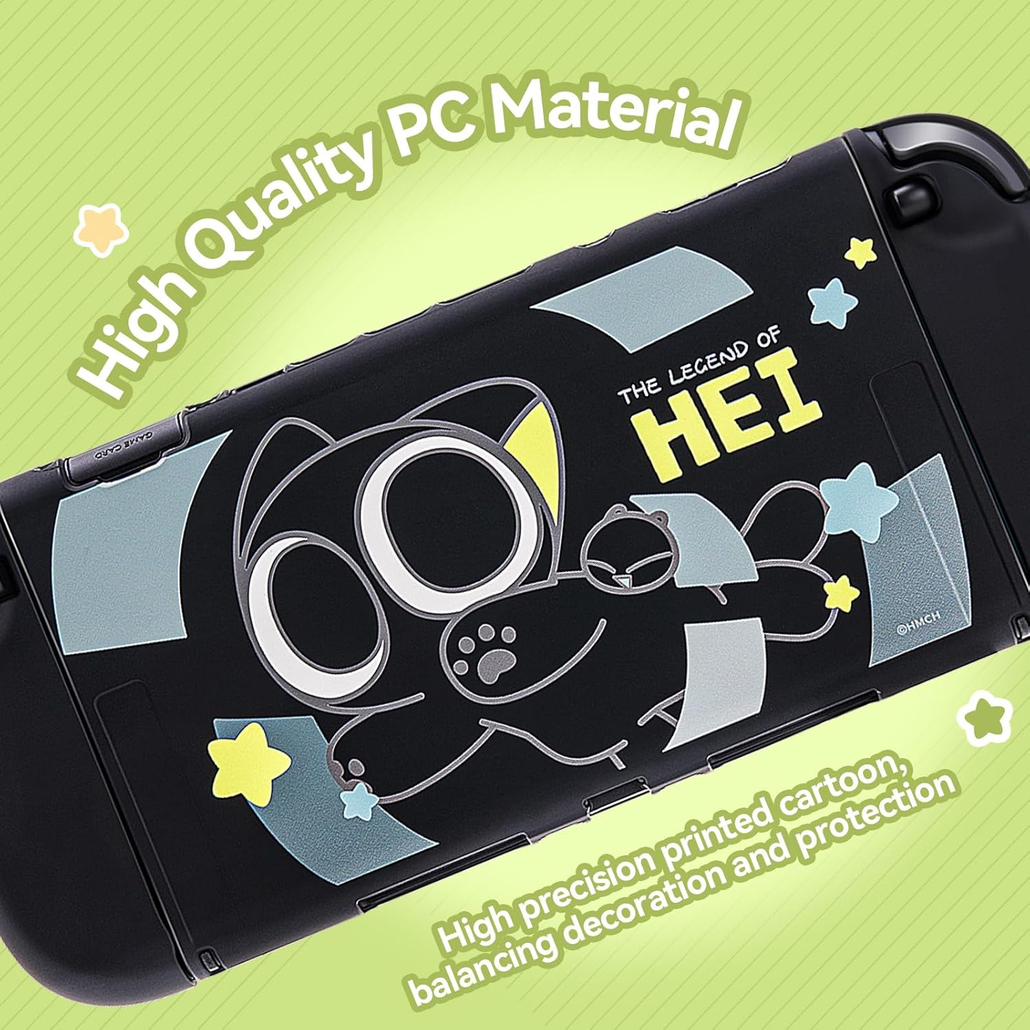 Geekshare Full Protective Shell Compatible with Switch 2, Hard PC Cover Case Designed for Switch 2025 Game Console and Joy Con Controllers - the HEI Series