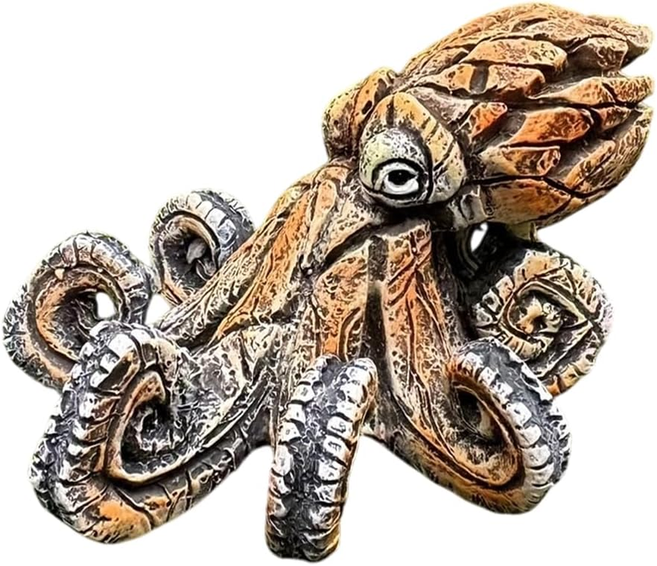 Cross-Border New Octopus Home Outdoor Fish Tank Scene Layout Decorative Art Crafts Ornaments image number 2