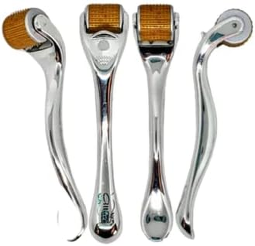 Allure Derma Roller 0.5Mm 192 Real Inserted Titanium Needles Skin Care anti Aging anti Wrinkle Hair Growth image number 6