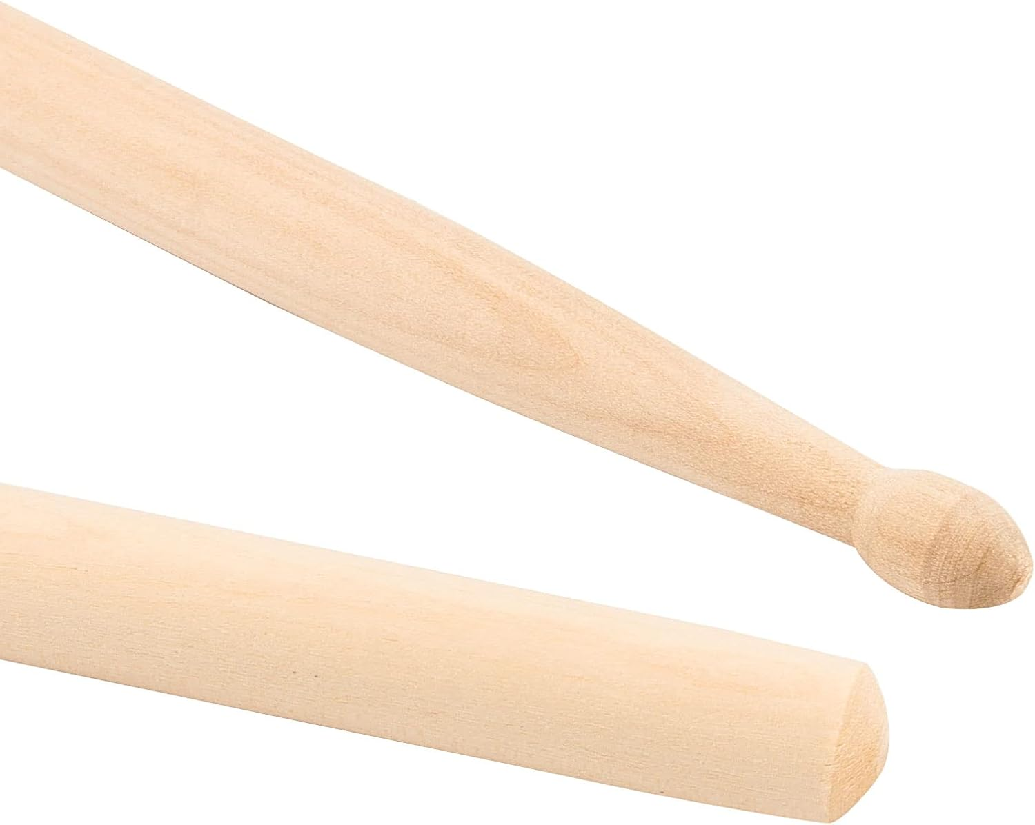 15 Pairs 5A Drum Sticks, Classic Wood Tip Drumstick Bulk, Maple Wood Drum Sticks Set for Kids and Adults, 16 Inch image number 3
