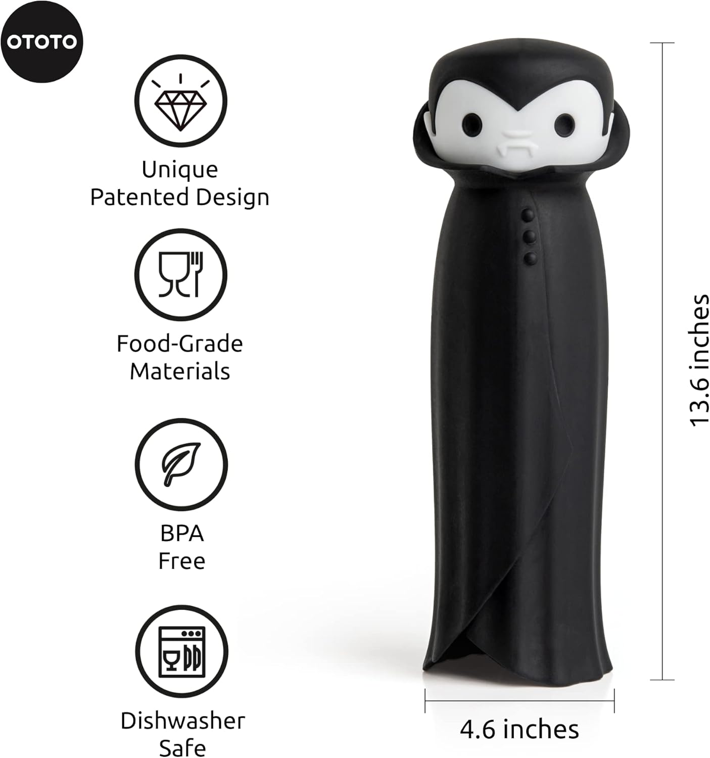 Ototo: Drac N' Roll Garlic Peeler image number 6