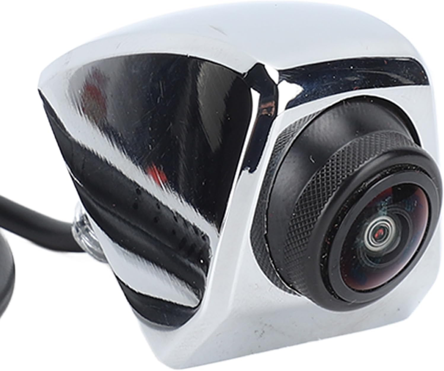 Reverse Rear Cam, Backup Camera Clear Image 12 to 24V Night Vision 360 Degrees Rotatable for Suvs for Trucks for Boats (CAM980‑C Chrome) image number 6