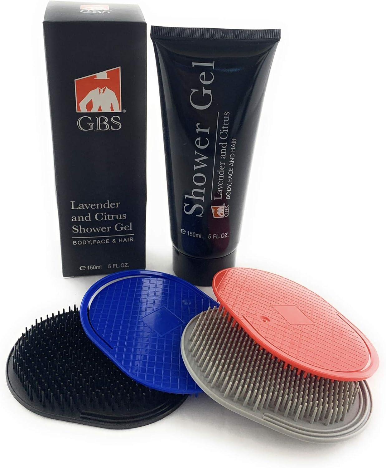 Genco Scalp Pocket Shampoo Brush - 4 Pack - Multi Colour image number 3