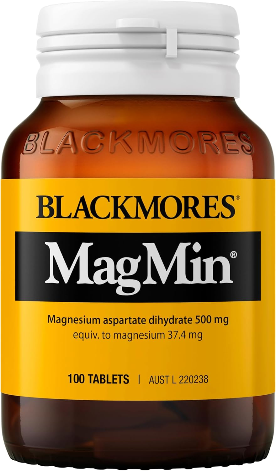 Blackmores Magmin | Supports Bone Health, Muscle Function & Healthy Teeth | 100 Tablets image number 6