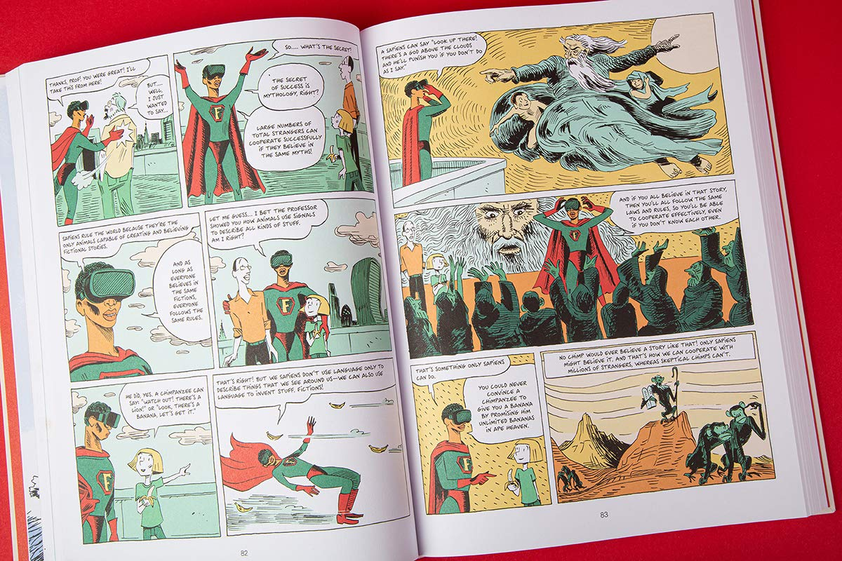 Sapiens a Graphic History, Volume 1: the Birth of Humankind image number 1