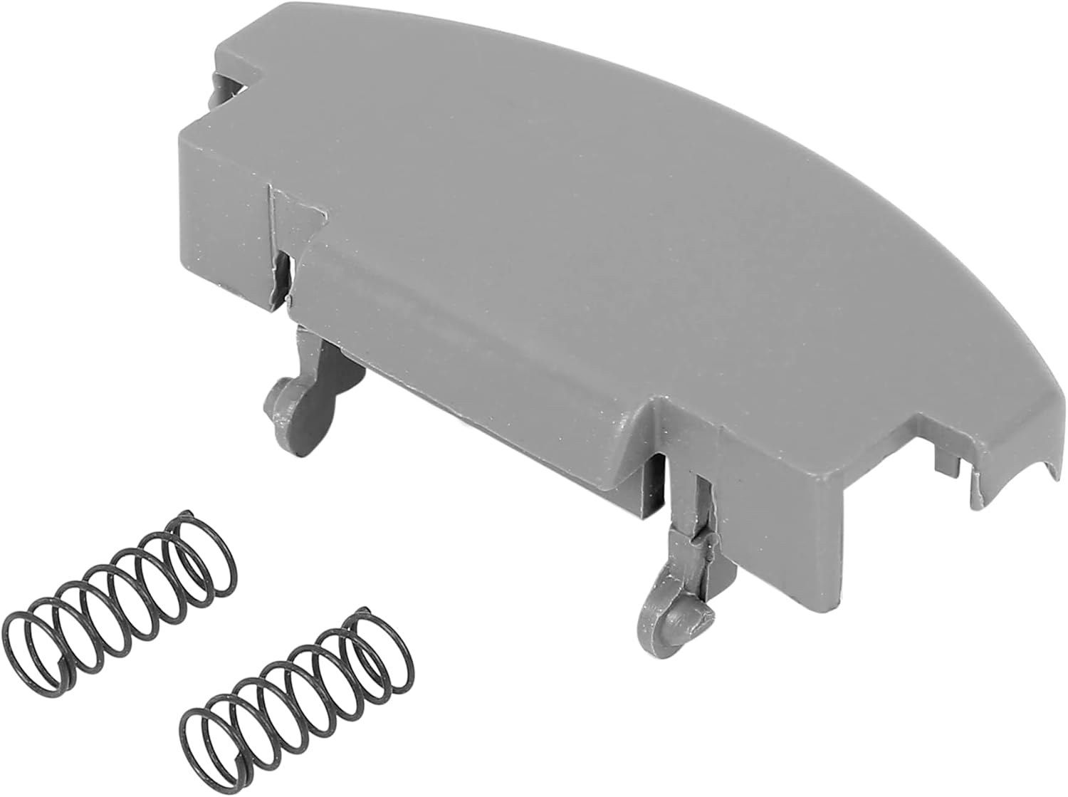 X AUTOHAUX 3B0868445 Car Armrest Cover Latch Clip Center Console Lid Catch Replacement for VW Polo 2015-2018 Black Plastic