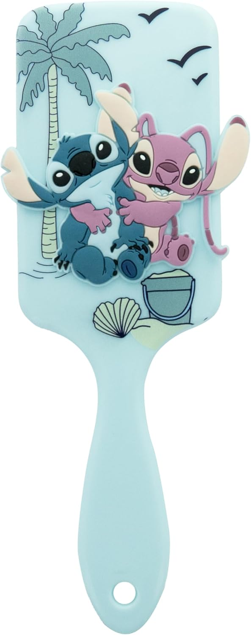 Disney STITCH - Detangling Hair Brush - Lilo & Stitch - Stitch & Angel - Official Product Disney