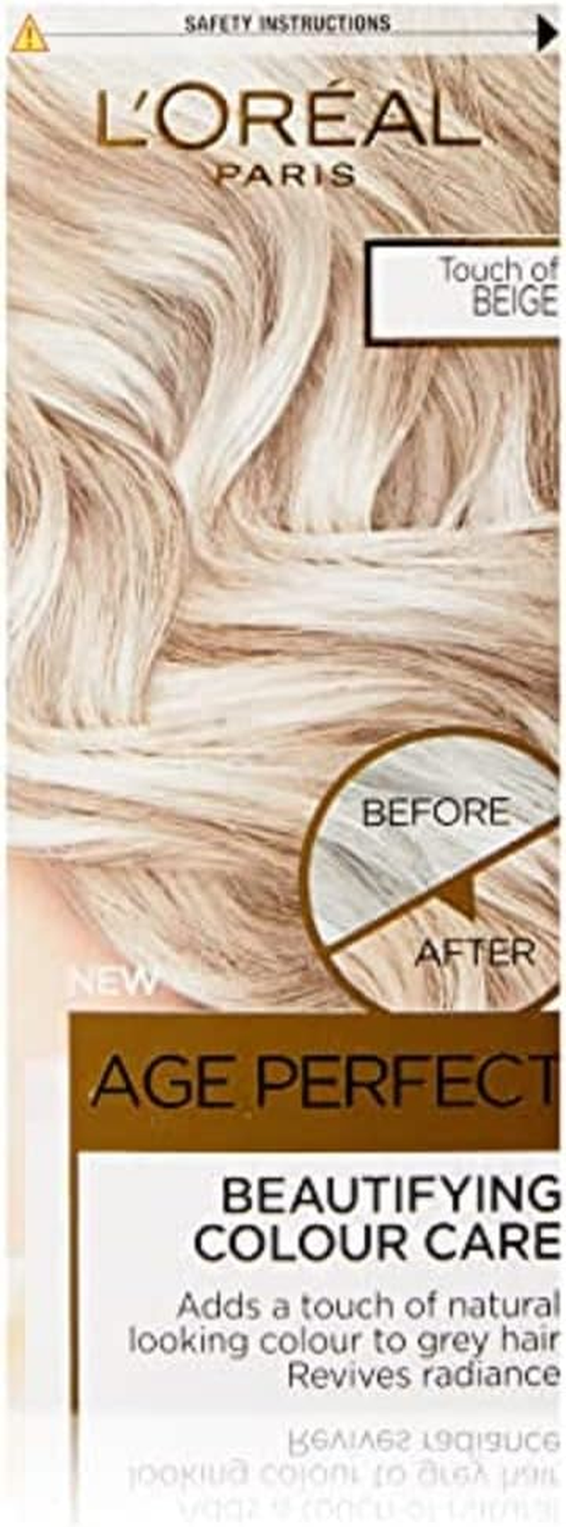 L'Or&eacute;al Paris Age Perfect Beautifying Care Semi Permanent Hair Colour - 1 Pearl