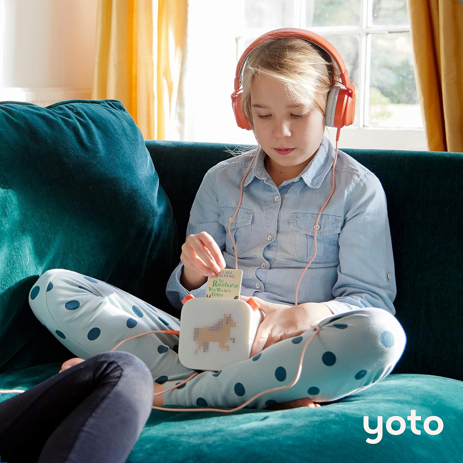 Yoto Wired Headphones &ndash; Kids Yoto Accessories, Lightweight Adjustable & Foldable Over-Ear Headphones with Travel Bag, Volume-Limiting for Safe Listening & Daisy Chain Feature for Audio Sharing image number 1
