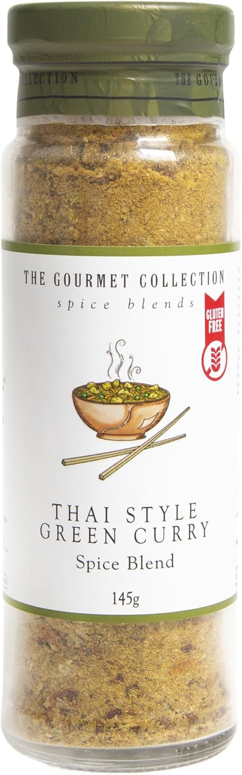 The Gourmet Collection Thai Style Green Curry Spice Blend, 145G &ndash; Gourmet Seasoning for Curries & Meats, Flavoured Spice Mix, Cooking Spices, Gluten Free, No Artificial Flavours or Colours image number 6