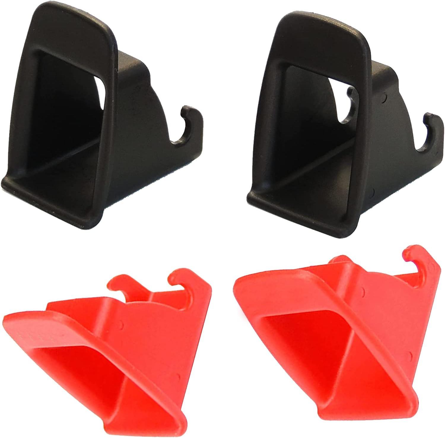 Yeesabella 4 PCS Car Seat Safety Clip, Isofix Adapter Child Car Seat Safety Clip Latch Seat Belt Connector Guide Car Seat Buckle Cover image number 3