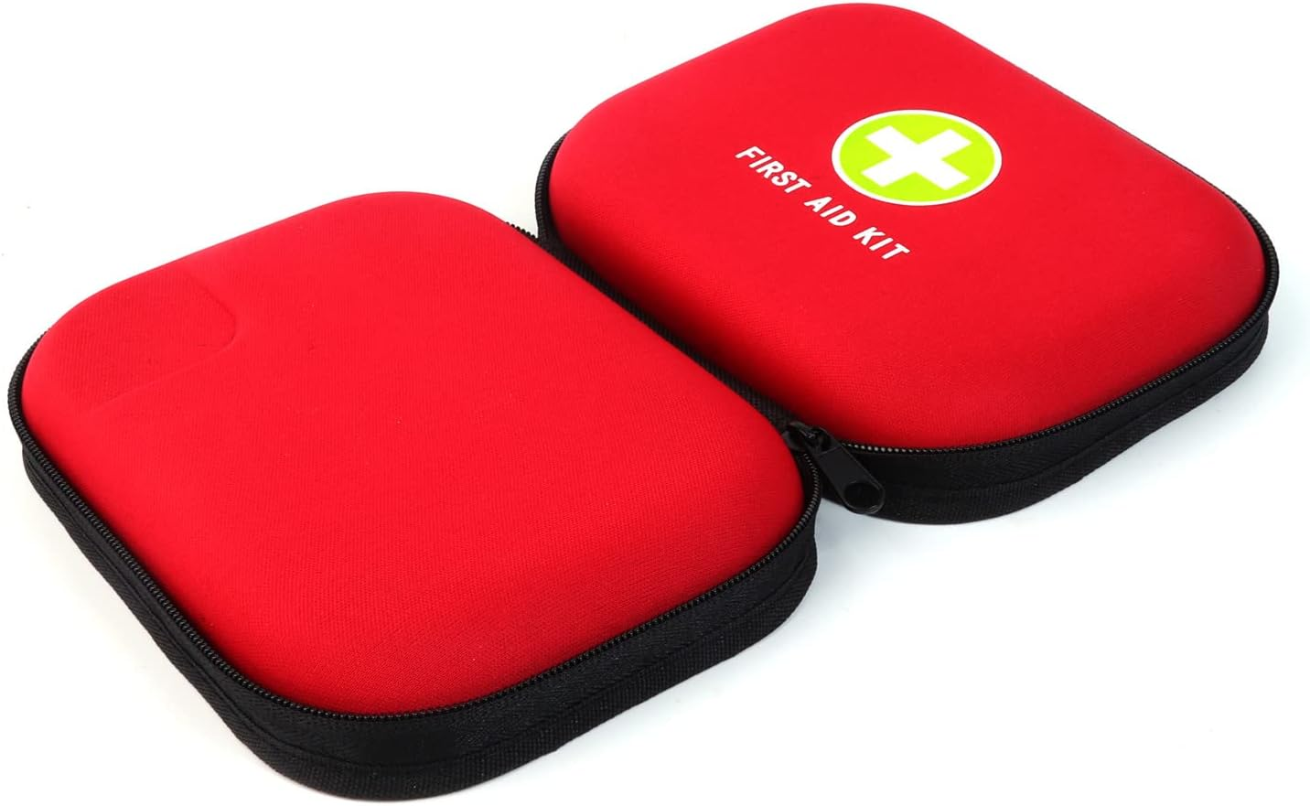 First Aid Hard Case Empty First Aid Hard Case First Aid EVA Medicine Red Medical Bag for Home Health Emergency First Responder Empty Camping Outdoors (Red Lb) - Black Bb image number 5