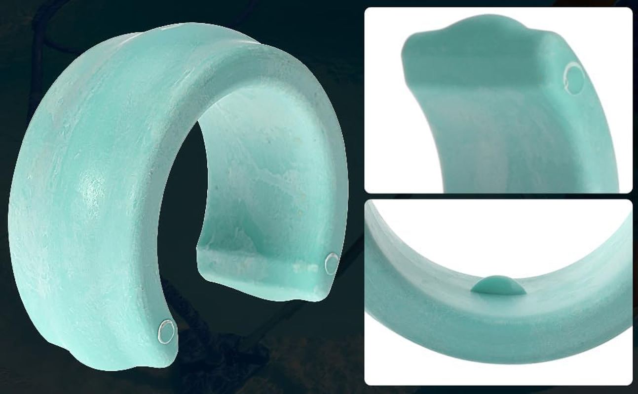 Universal Pool Hose Weight (2 Pack) - Turquoise Plastic, 4Cm Diameter, 15 Inch, Suitable for Most Pool Cleaners, Prevents Floating, Easy to Use image number 1