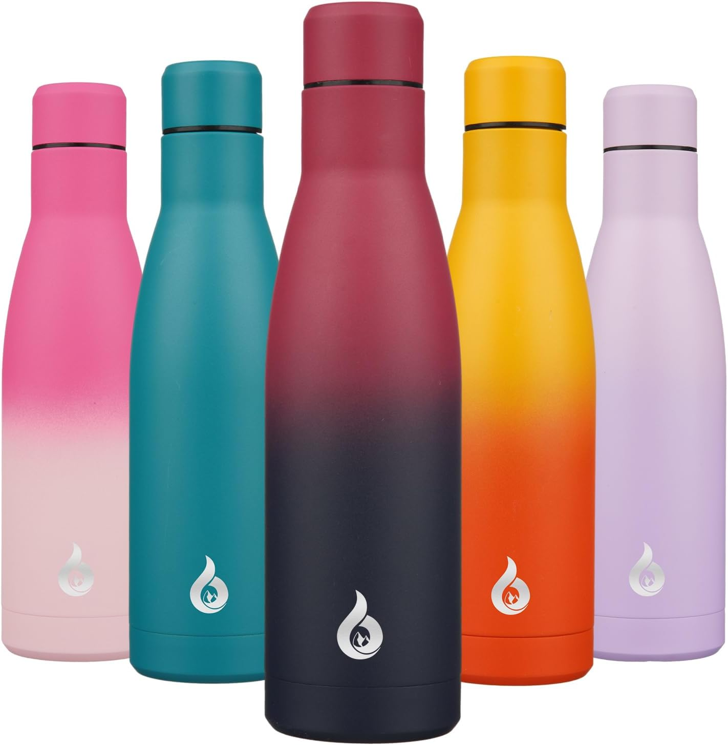 BJPKPK Stainless Steel Water Bottles, 750Ml Insulated Reusable Metal Water Bottle, Keep Cold and Hot, Sea Salt image number 6