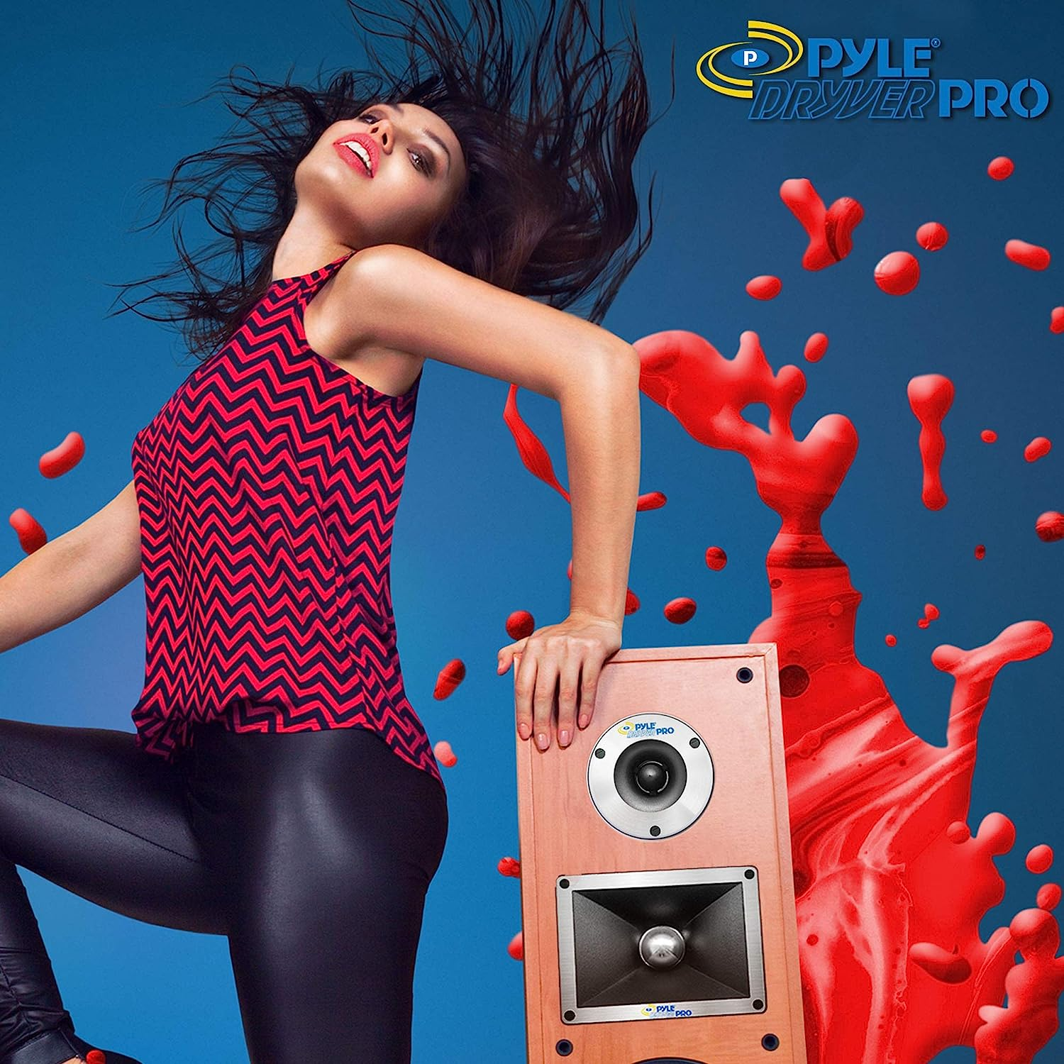 Pyle 3.75'' Titanium Horn Tweeter (Pair) - Aluminum Bullet Diamond Chrome Cutting Finish W/ 300 Watt Peak 20 Oz Magnet Structure 2Khz - 25Khz Frequency Response 4 Ohm & 1" Kapton Voice Coil image number 2