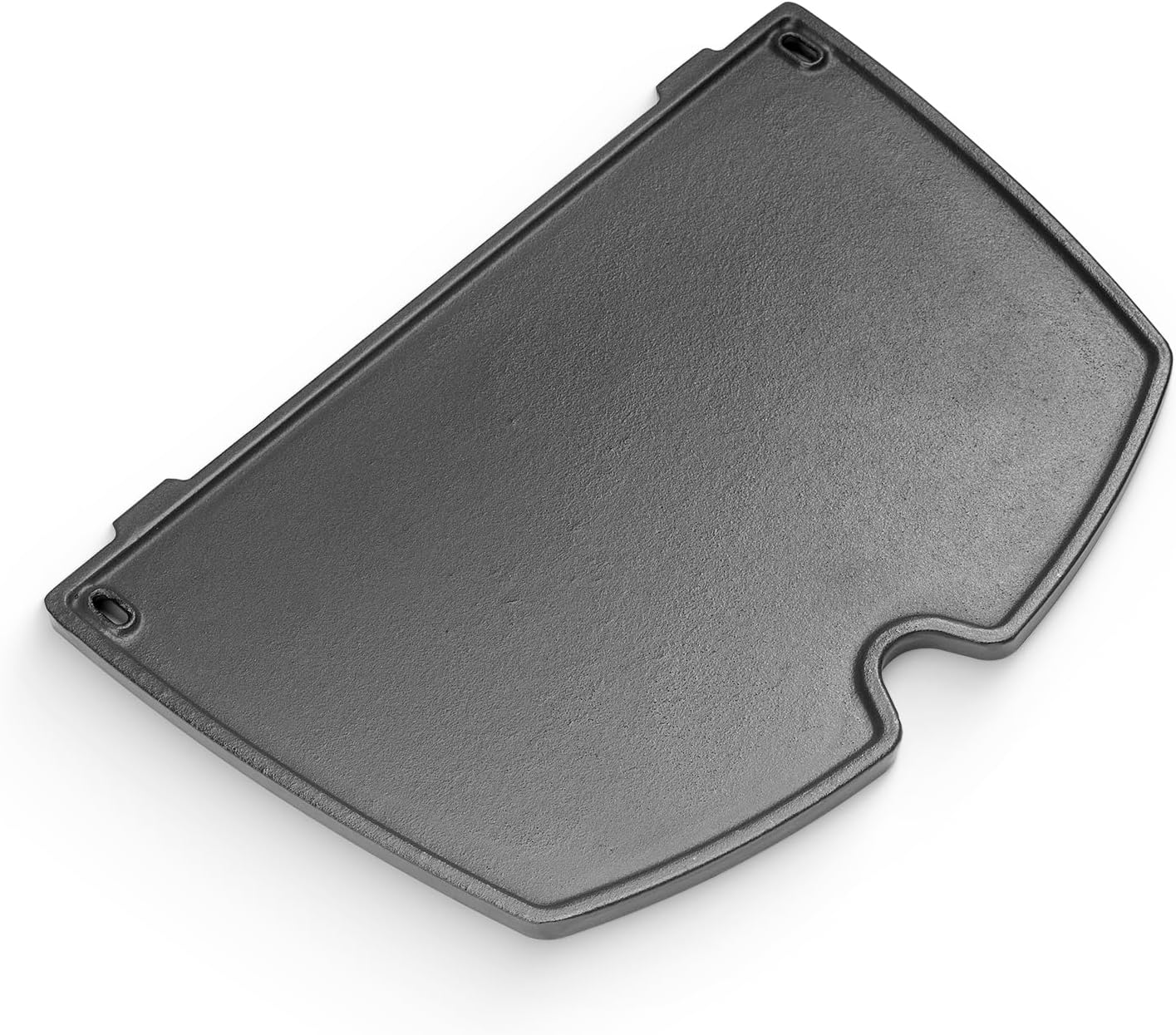 6558 Cast Iron Cooking Griddle for Weber Q100 Q1000, Q120 Q1200 Series Gas Grills, 12.6 X 8.6 Inches Griddle Replacement Parts for Weber Q1400 Q140