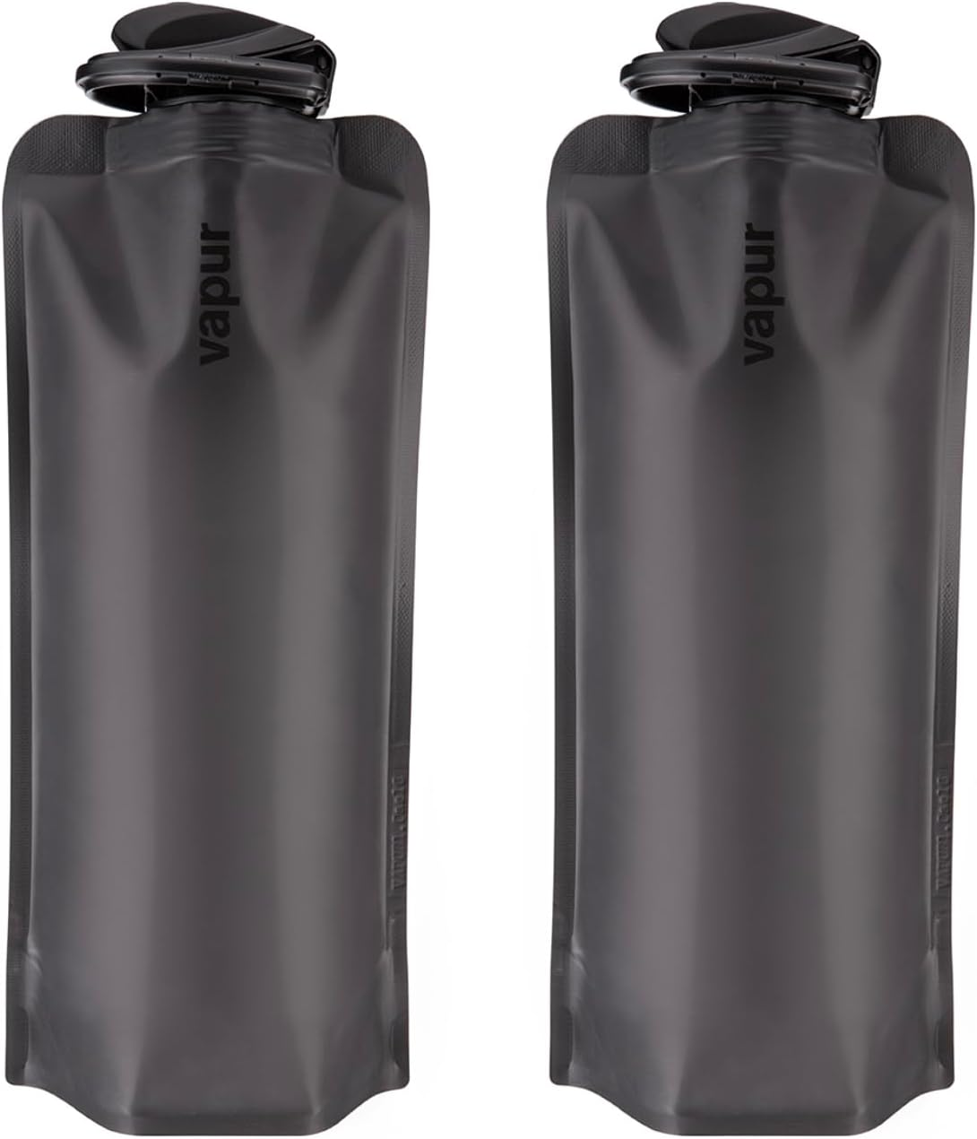 Vapur Eclipse BPA Free Durable Foldable Flexible Water Bottle with Carabiner