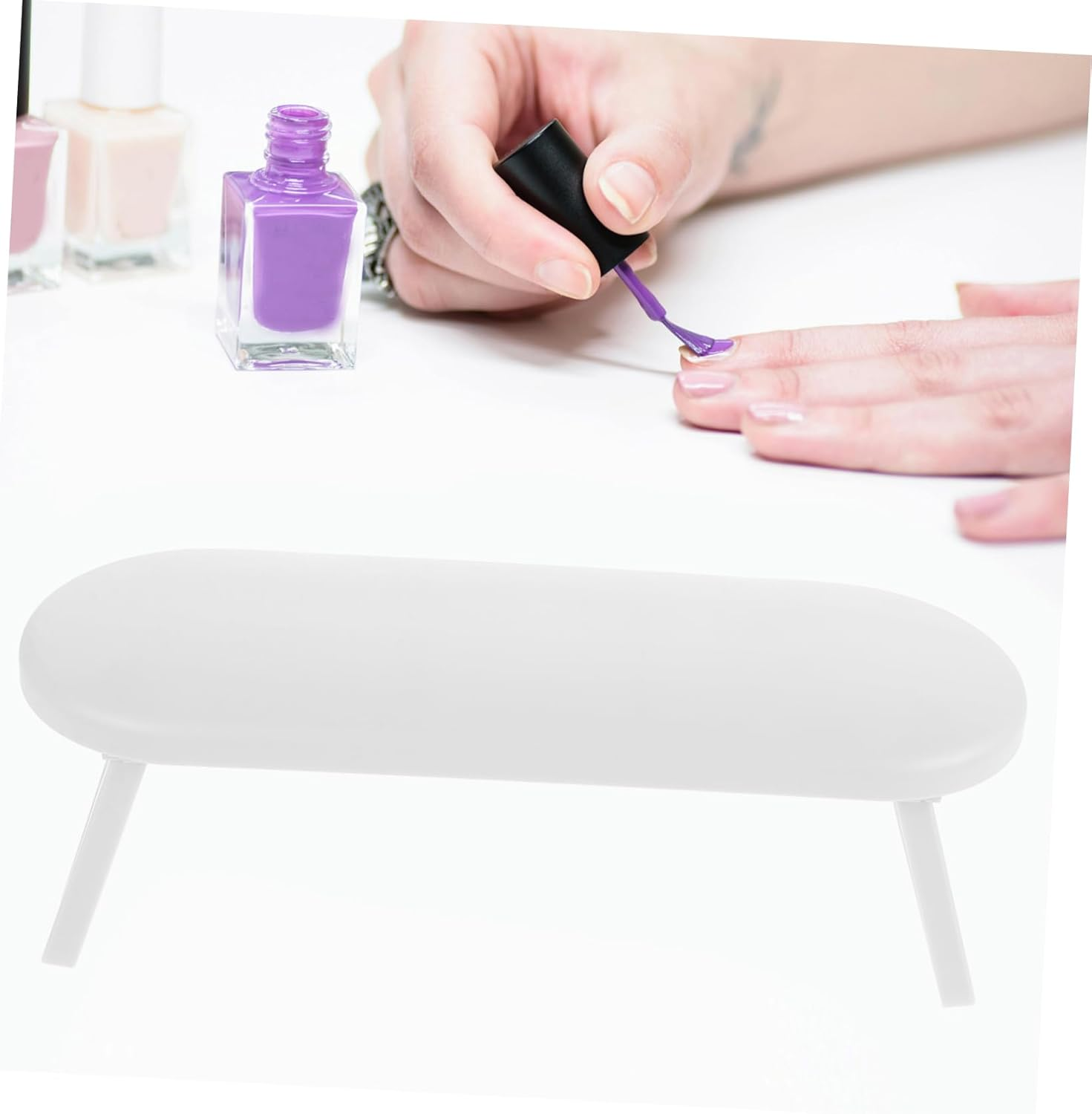 OHPHCALL Space-Saving Manicure Hand Pillow Stand Arm Rest for Nails Easy to Store Nail image number 5