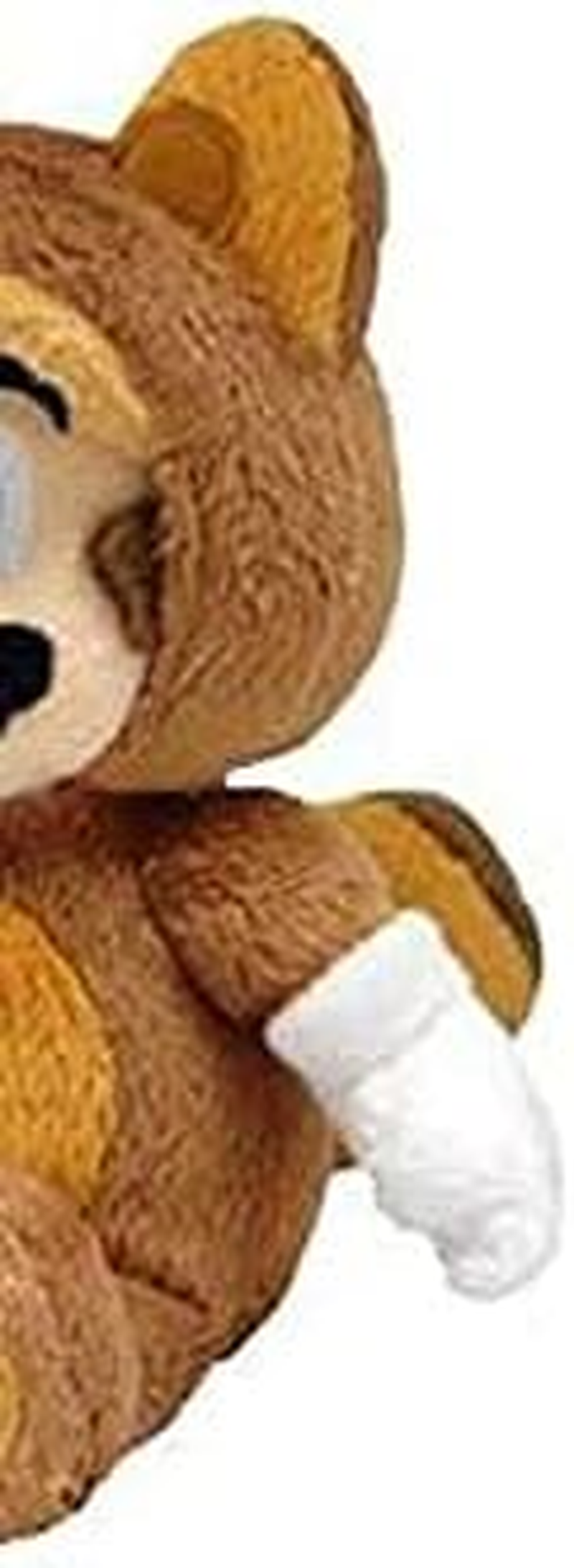 Little Buddy Toys Little Buddy Official Super Mario Plush Raccoon Tanooki Mario, 9-Inch image number 3