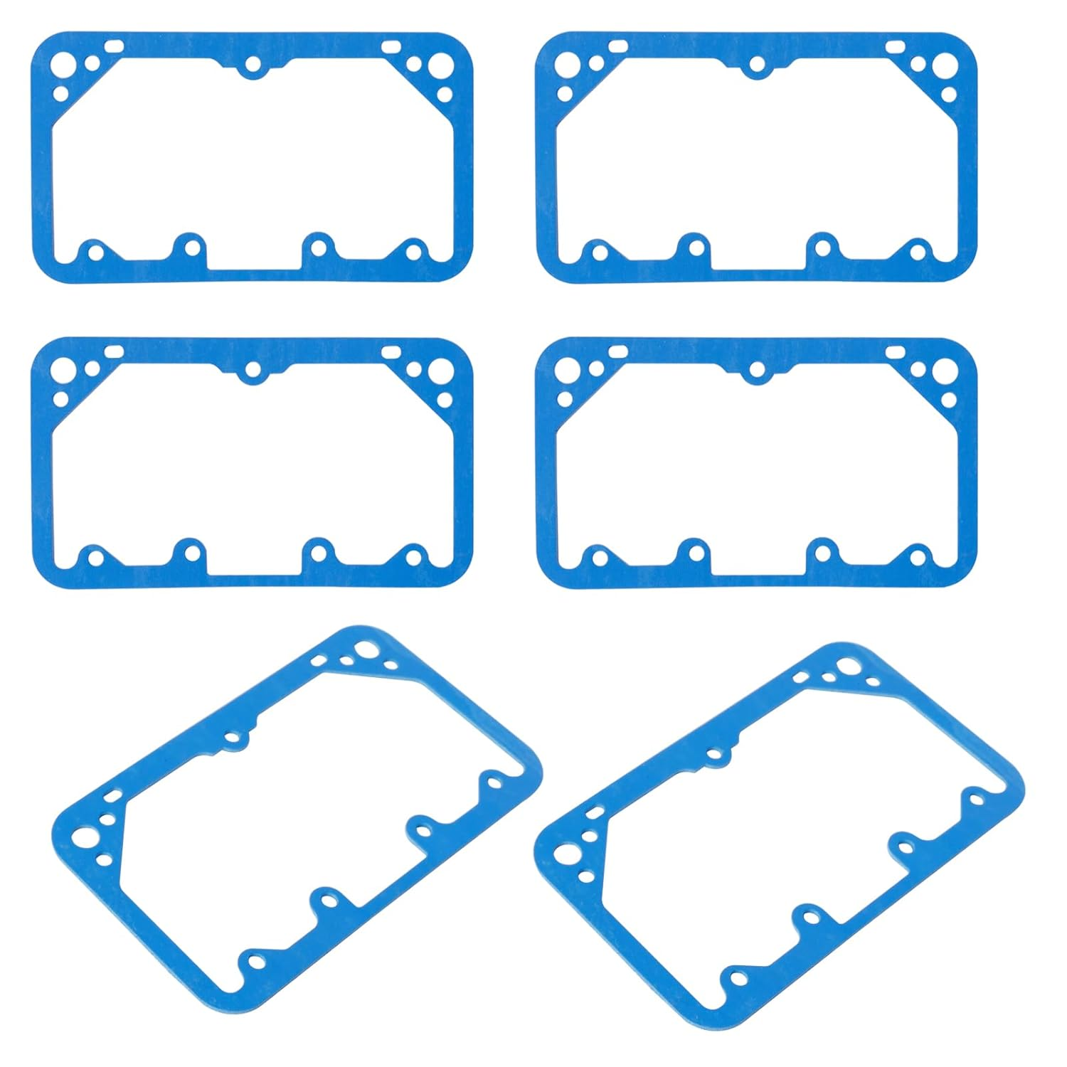 SEAEAGLES 108-83-2 Fuel Bowl Gaskets Replacement for Holley 108-83-2 Fuel Bowl Gasket Fit for Holley 2300 4150 4160 4500 Two Circuit Carburetors Rebuild Kit (6) image number 1