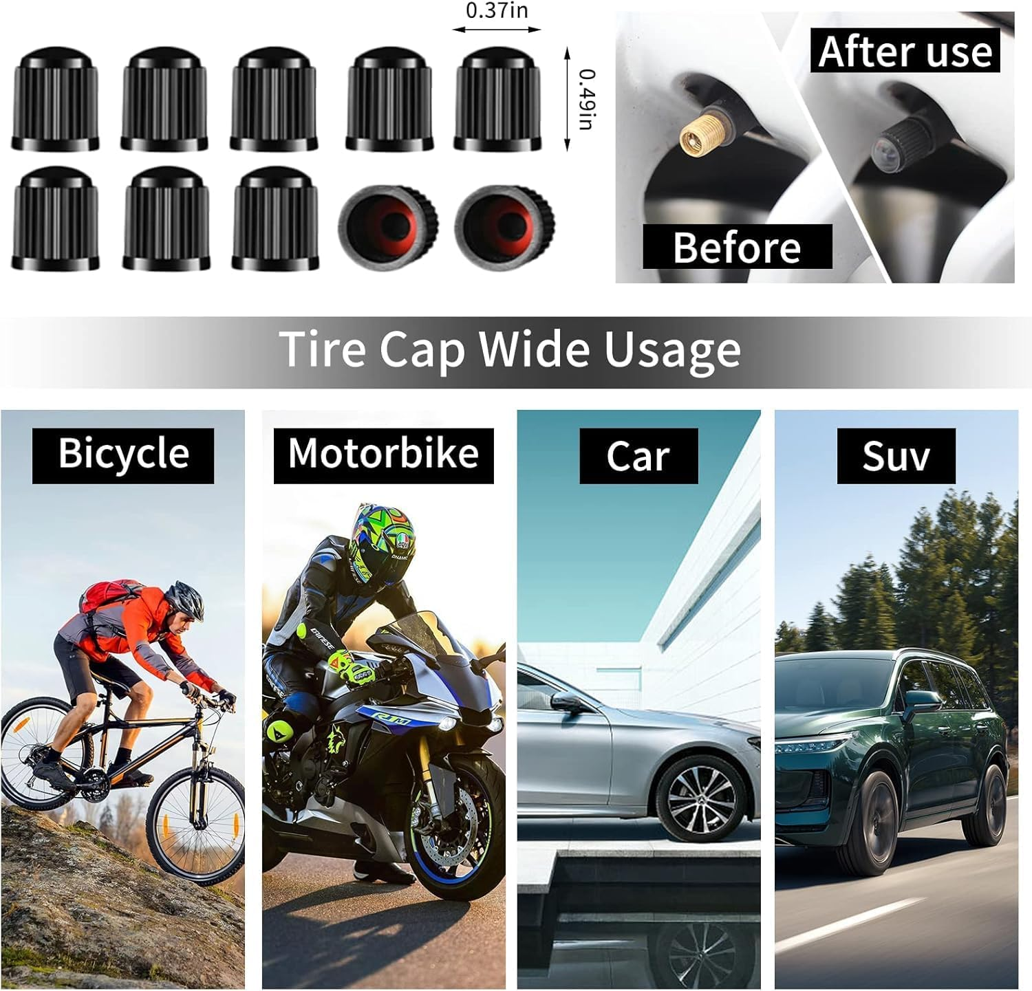 Mumoo Bear Auto Trim Removal Tool Kit,15 Pcs Car Panel Door Window Tools Kit,Auto Clip Fastener Remover Pry Tool Set-Black