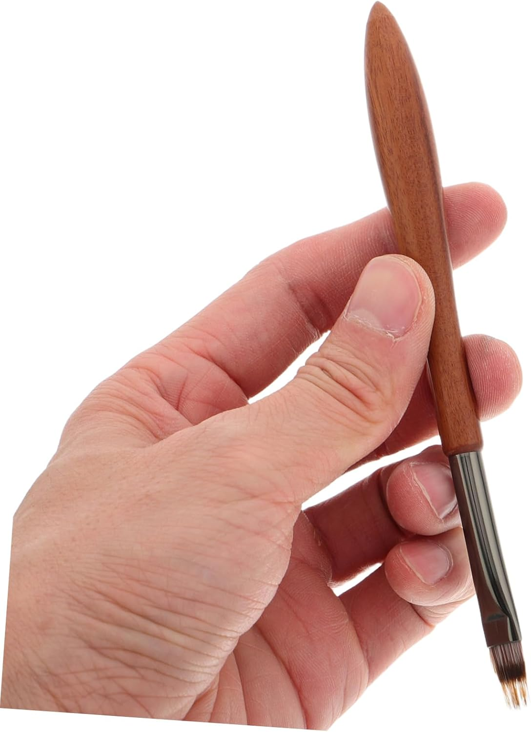 Gatuida Nail Art Blending Pen Fine Line Brush for Striping Gel Tools for Home Diy and Salon Use Fingernail Brush image number 1